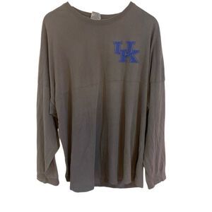 Vintage University of Kentucky weathered long sleeve crew neck XL gray blue